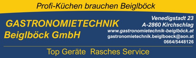 Gastronomietechnik Beiglböck GmbH GmbH